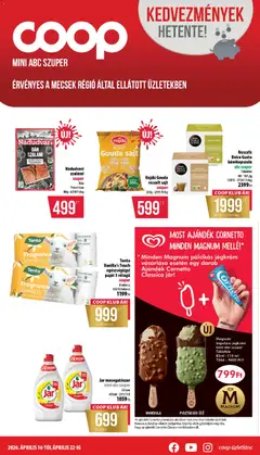 COOP - Mini & Abc & Szuper / Mecsek - amely érvényes a következő dátumtól: 16.04.2026