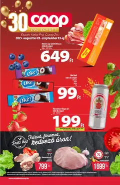 COOP - Újság Észak Kelet Pro-Coop Zrt - amely érvényes a következő dátumtól: 28.08.2025
