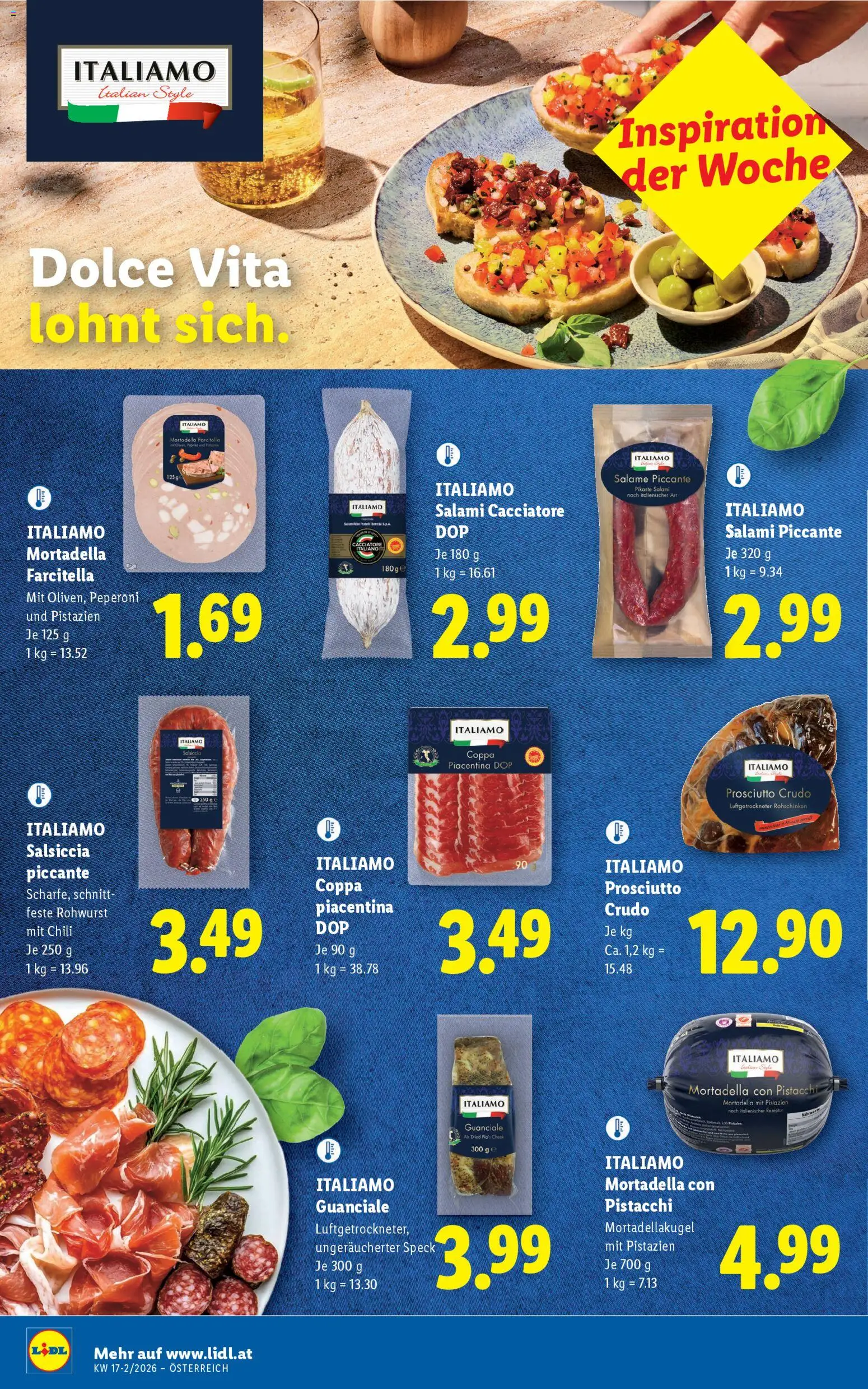 Lidl Flugblatt - Oberpullendorf, Güssing, Oberwart gültig ab 23.04.2026 | Seite: 14 | Produkte: Chili, Salami