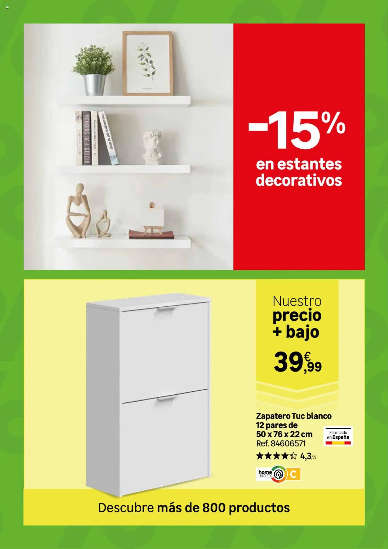 Leroy Merlin Black Friday │ válido desde el 21.10.2025 | Página: 49 | Productos: Zapatero