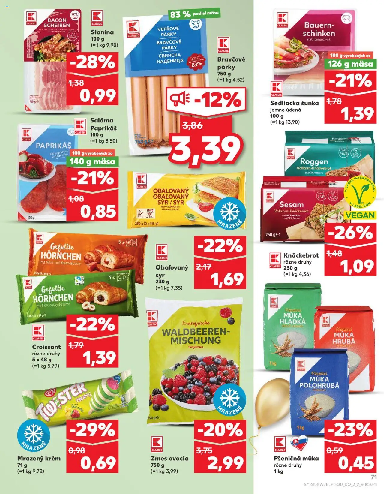 Nové Kaufland akcie – leták je platný od 22.05.2025 | Strana: 71
