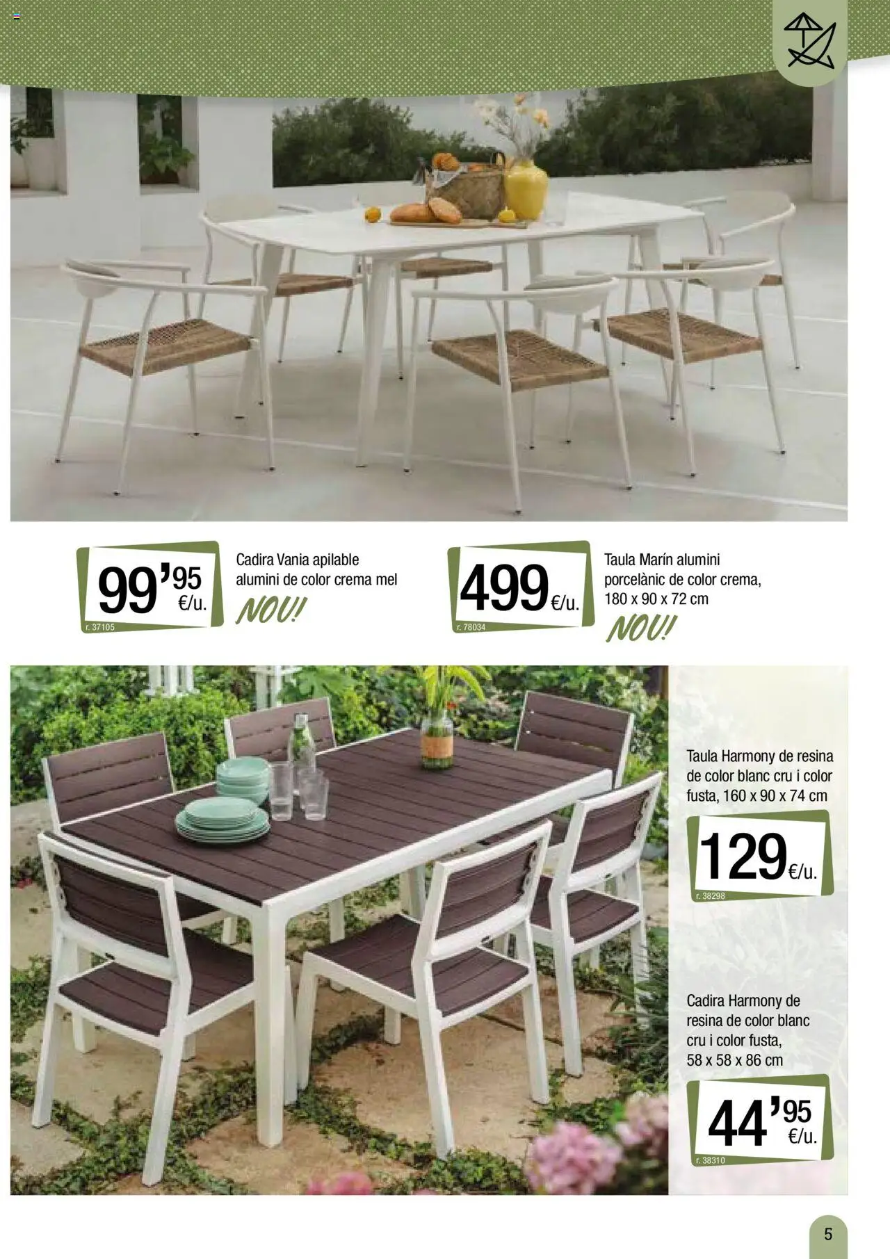 Bonpreu - Catálogo de camping y jardín │ válido desde el 18.03.2025 | Página: 5 | Productos: Crema