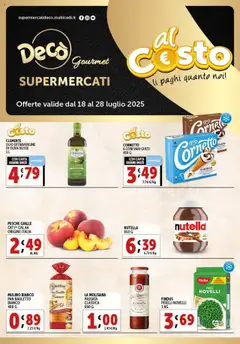 Anteprima del volantino Decò Gourmet - Roma catalogo valido a partire dal 18.07.2025