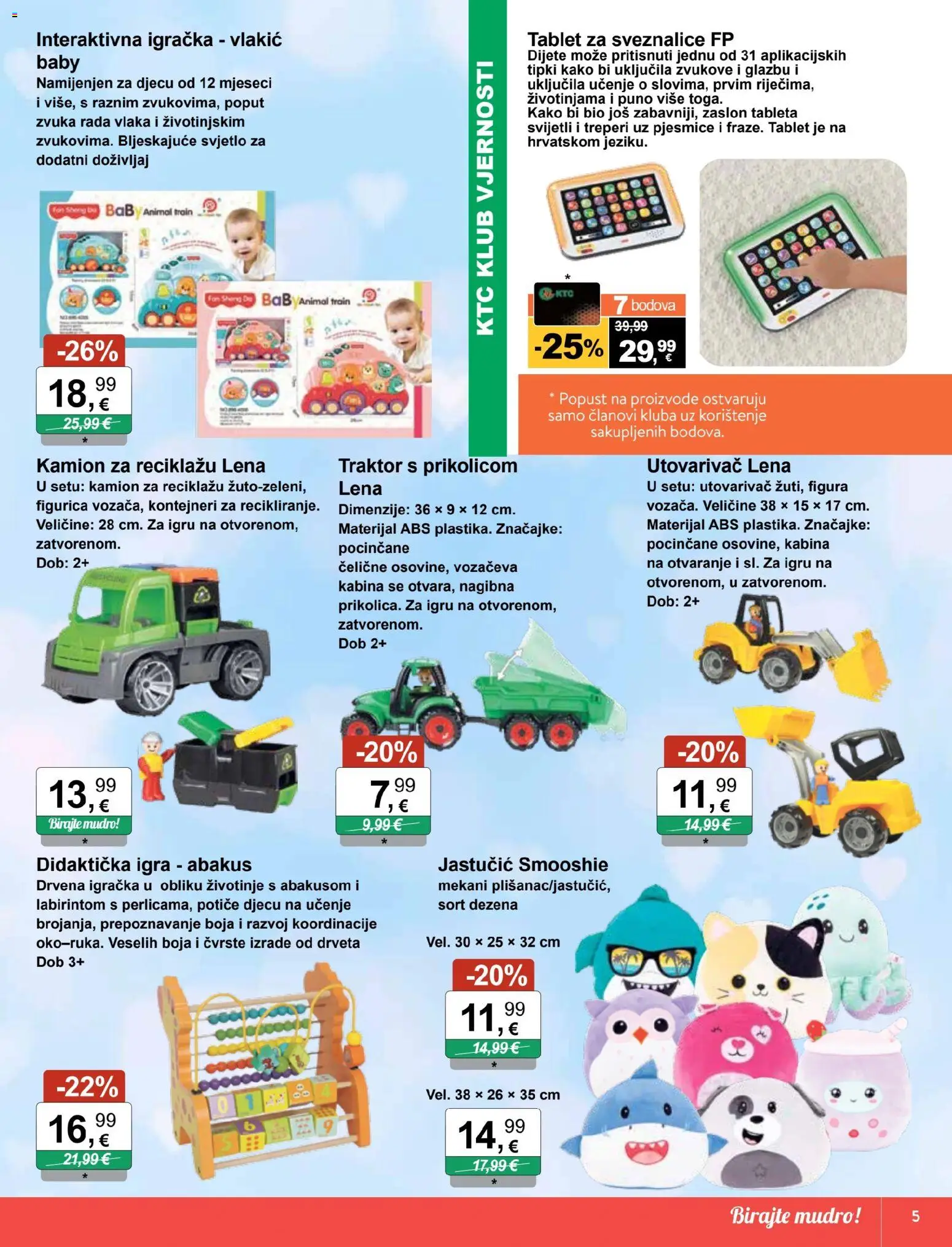 KTC katalog | vrijedi od 15.10.2025 | Stranica: 5 | Proizvodi: Tablet, Traktor, Tableta, Igra