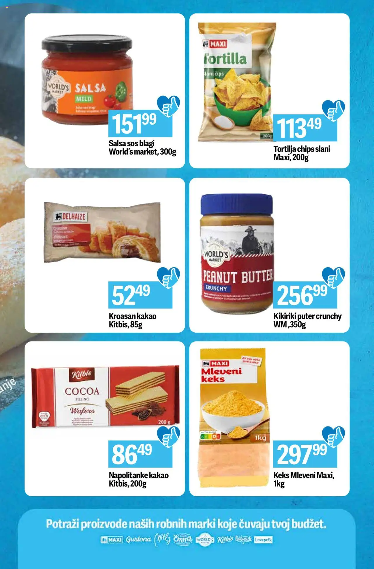 Maxi katalog - važi od 03.10.2025 | Strana: 7 | Proizvode: Mleveni keks, Keks, Kroasan, Sos