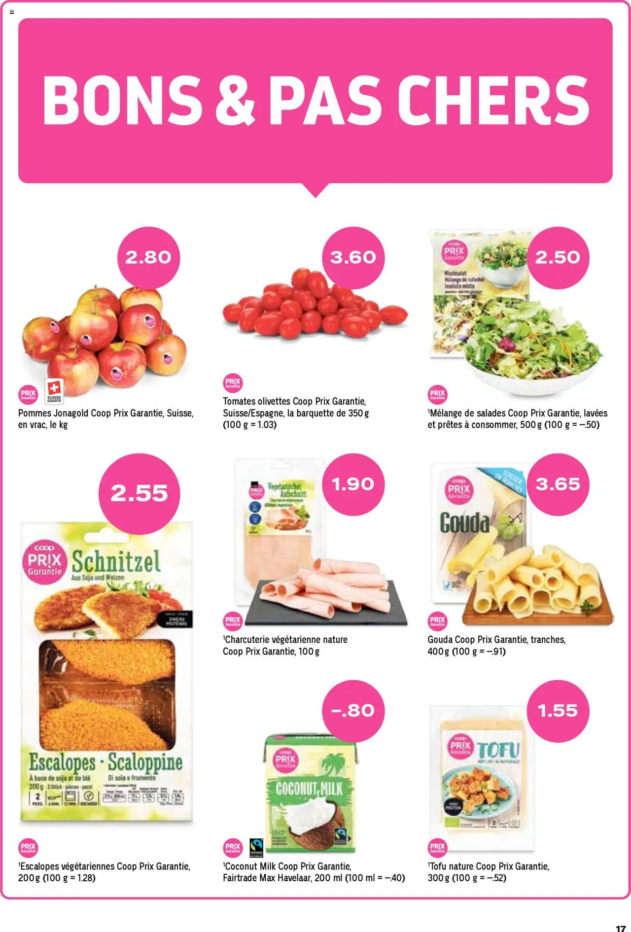 Coop - Les actions de la semaine – gültig ab 25.09.2025 | Seite: 17 | Produkte: Gouda