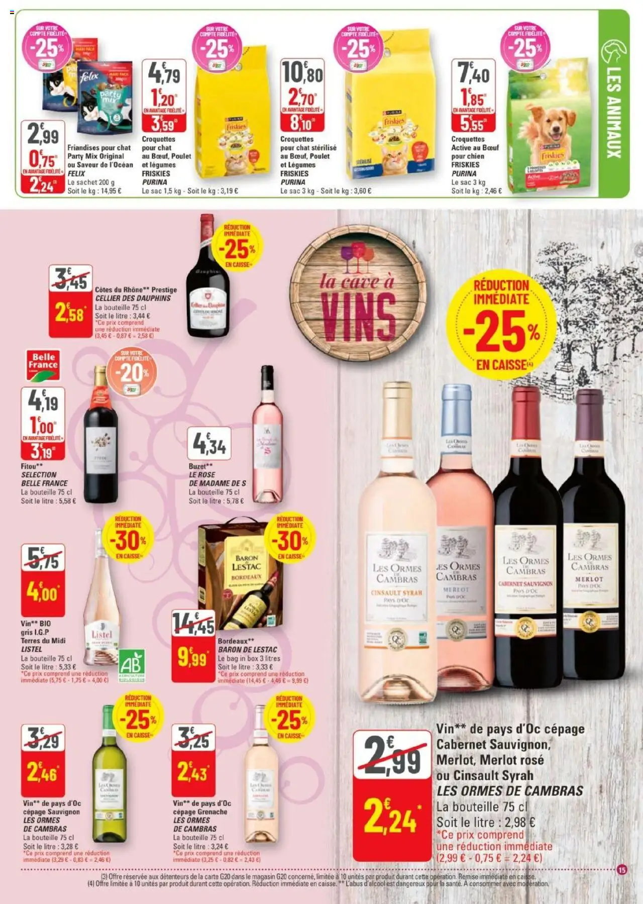  | Page: 15 | Produits: Sac, Baron de Lestac, Vin