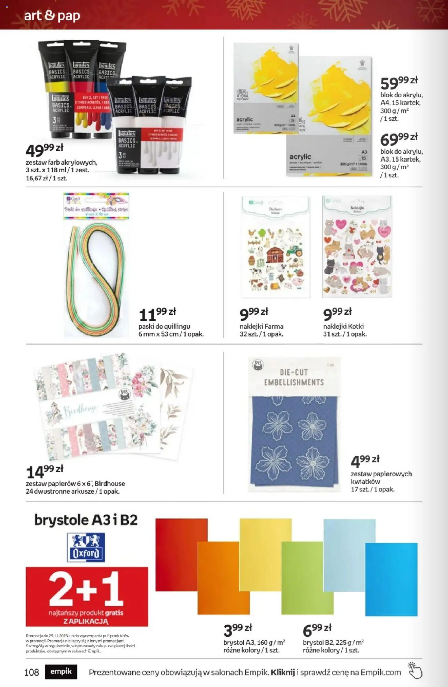 Empik Black Friday od 12.11.2025 | Strona: 108 | Produkty: Naklejki