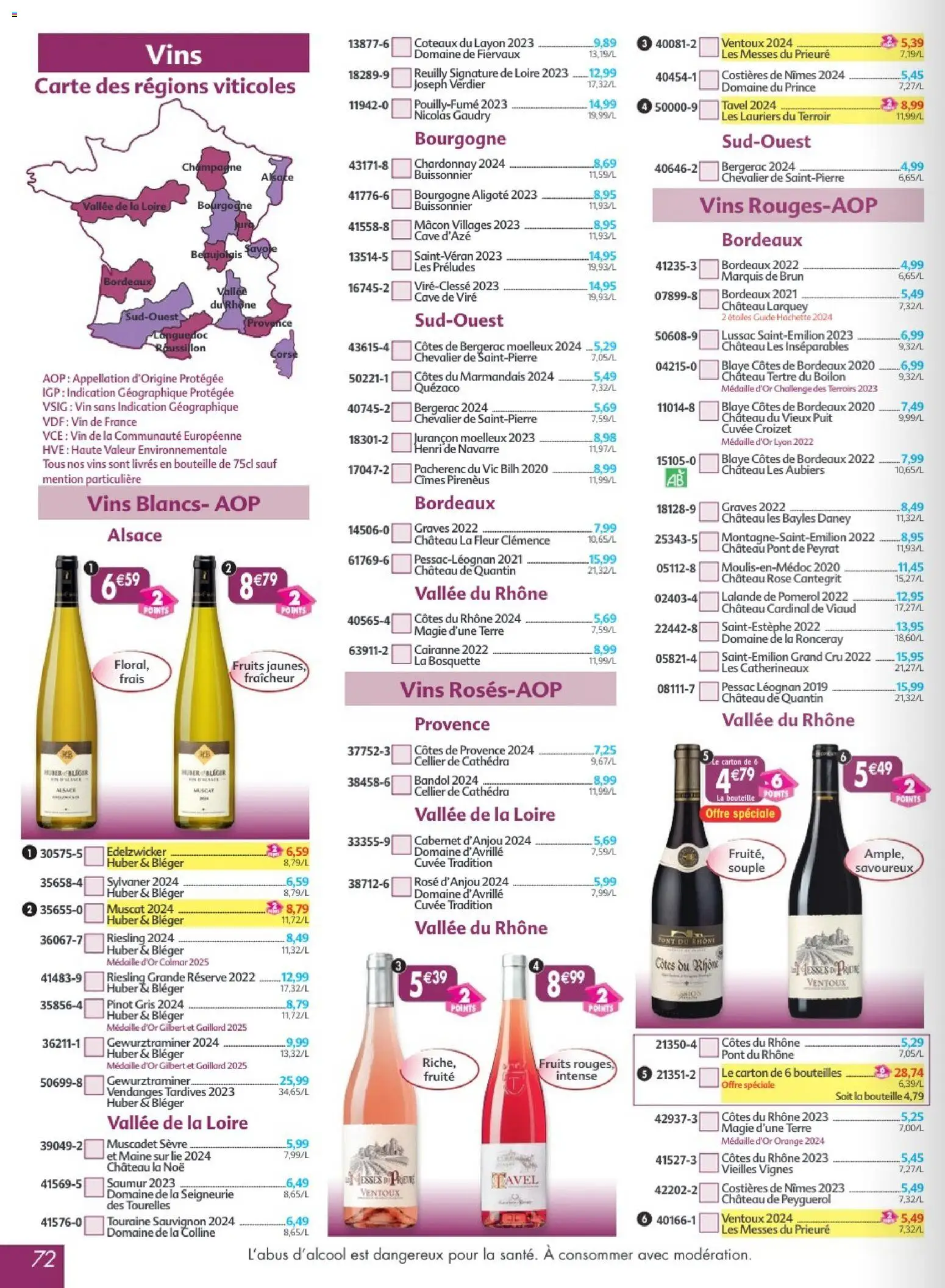 {H1} | Page: 72 | Produits: Orange, Champagne, Vin, Coteaux du layon