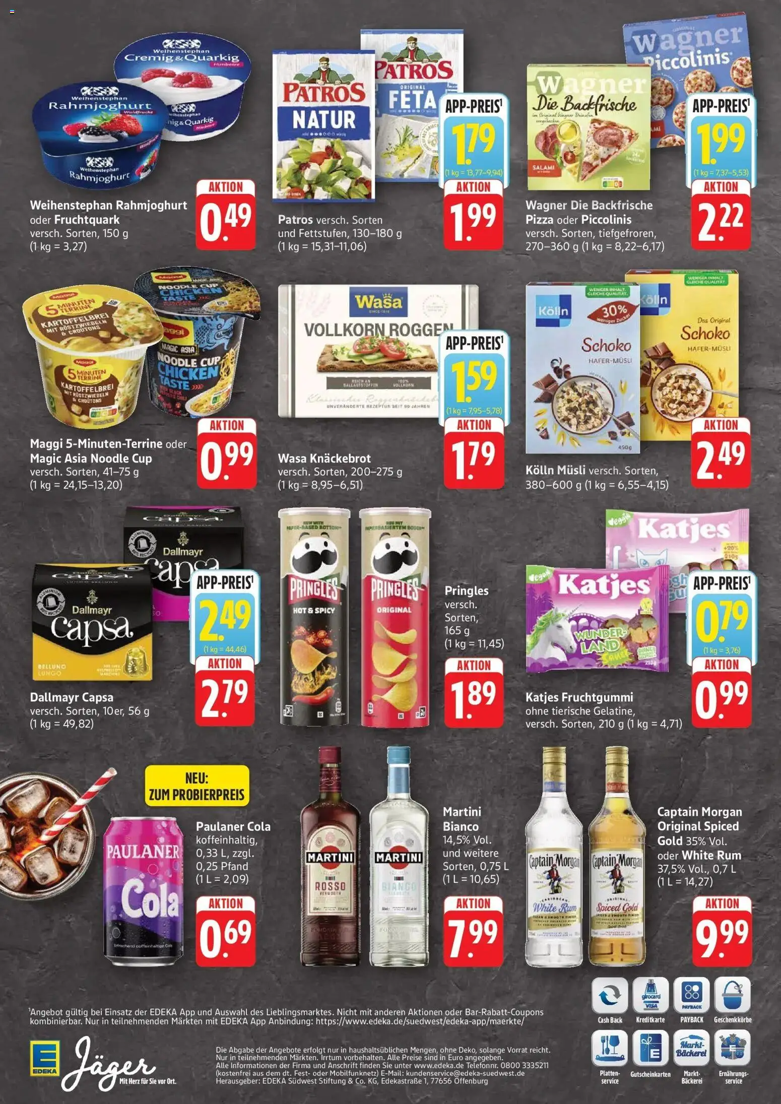 Edeka prospekt Stuttgart-Degerloch	 – gültig ab 09.03.2026 | Seite: 2 | Produkte: Cola, Rum, Patros, Captain morgan