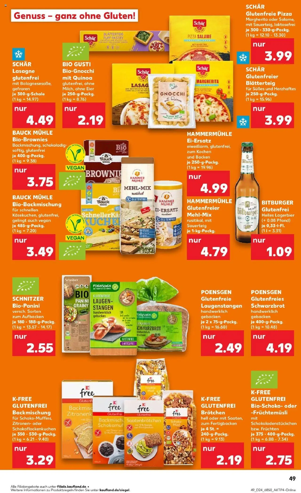 Kaufland prospekt Dingolfing	 - gültig ab dem 11.06.2025 | Seite: 49 | Produkte: Eier, Küche, Burger, Zitronen