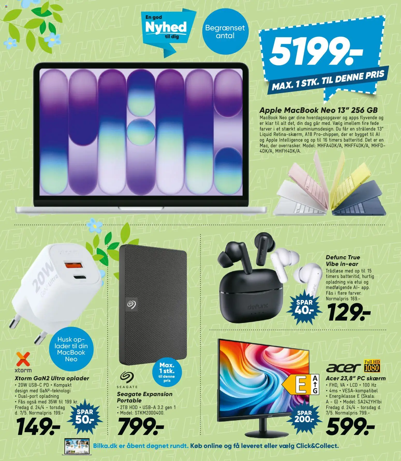 Bilka tilbudsavis – gyldig fra 24.04.2026 | Side: 27 | Produkter: Skærm, PC