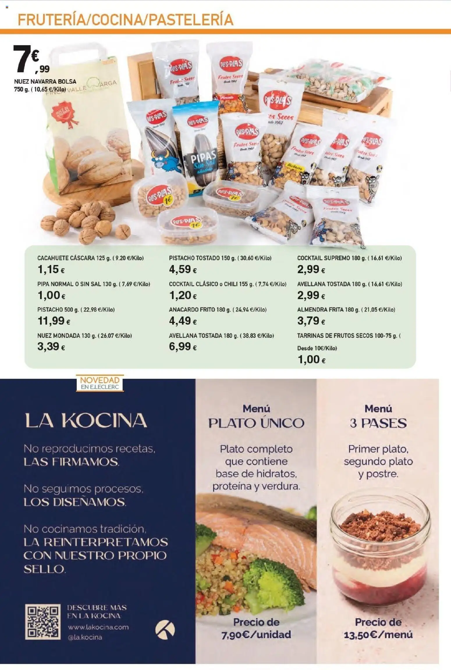 E.Leclerc - Alianz Locales │ válido desde el 25.02.2026 | Página: 26 | Productos: Frutos secos, Bolsa