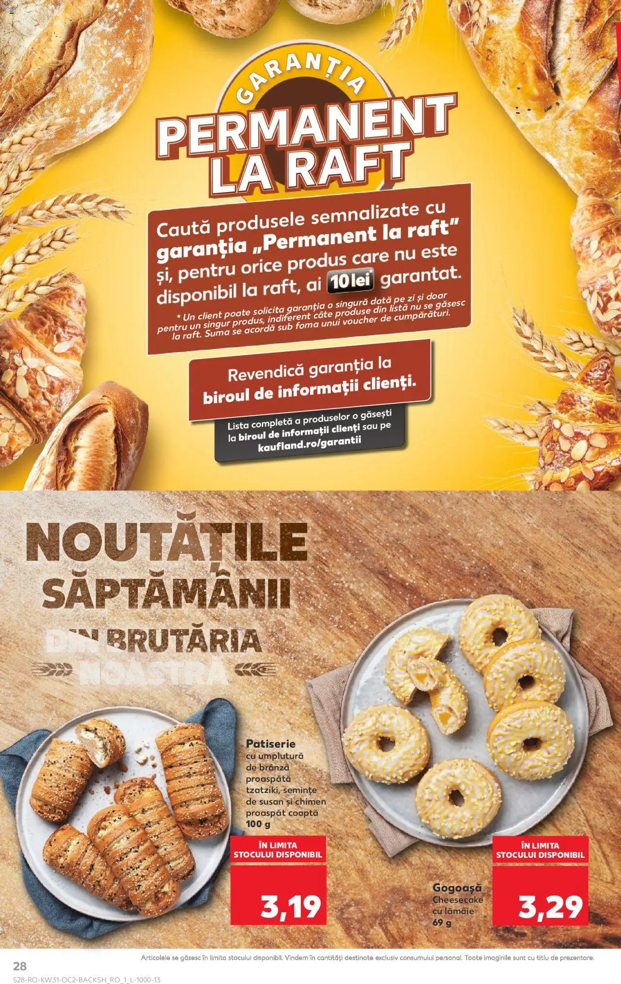Kaufland RO akciós ujság - amely érvényes a következő dátumtól: 30.07.2025 | Oldal: 28