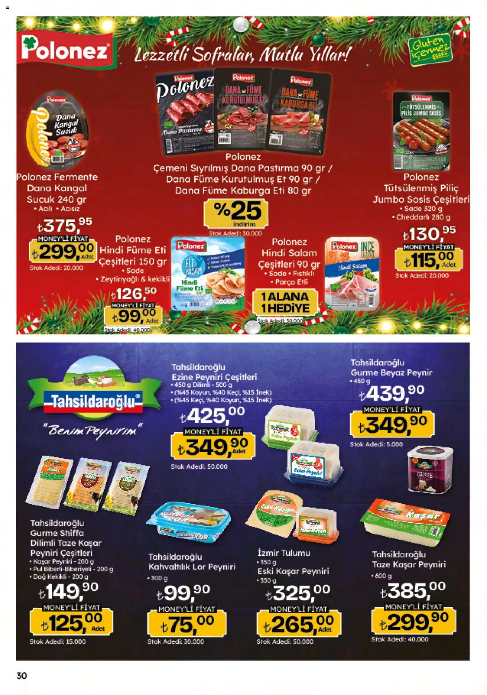 Migros Katalog - 5M Migroskop Dijital - 05.12.2025 tarihinden itibaren geçerlidir | Sayfa: 30 | Ürünler: Peynir, Sosis, Piliç, Sucuk