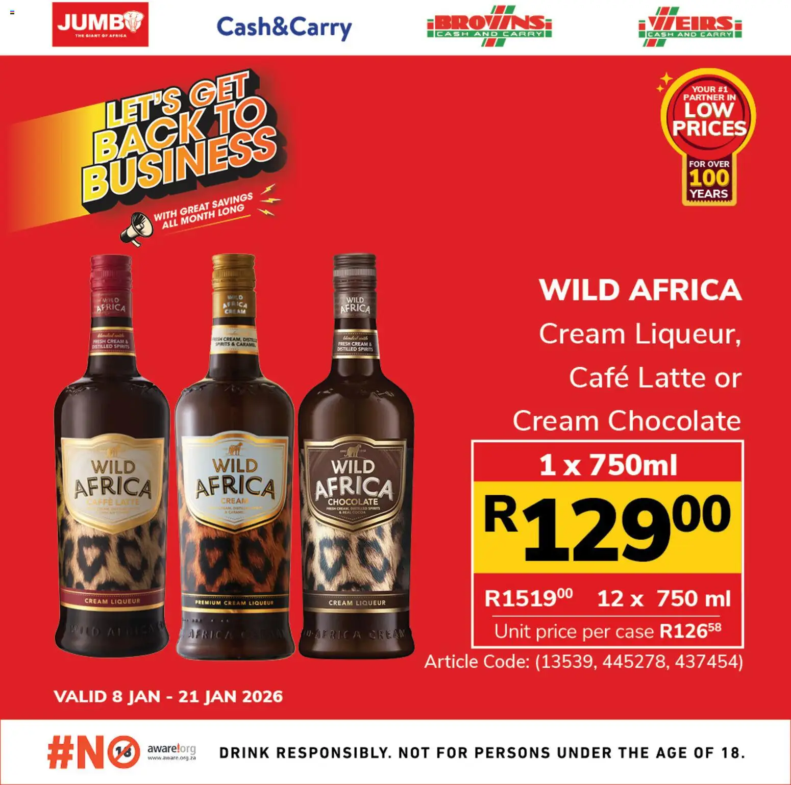 New Jumbo catalogue – valid from 08.01.2026 | Page: 4 | Products: Case, Milk, Cream, Caramel