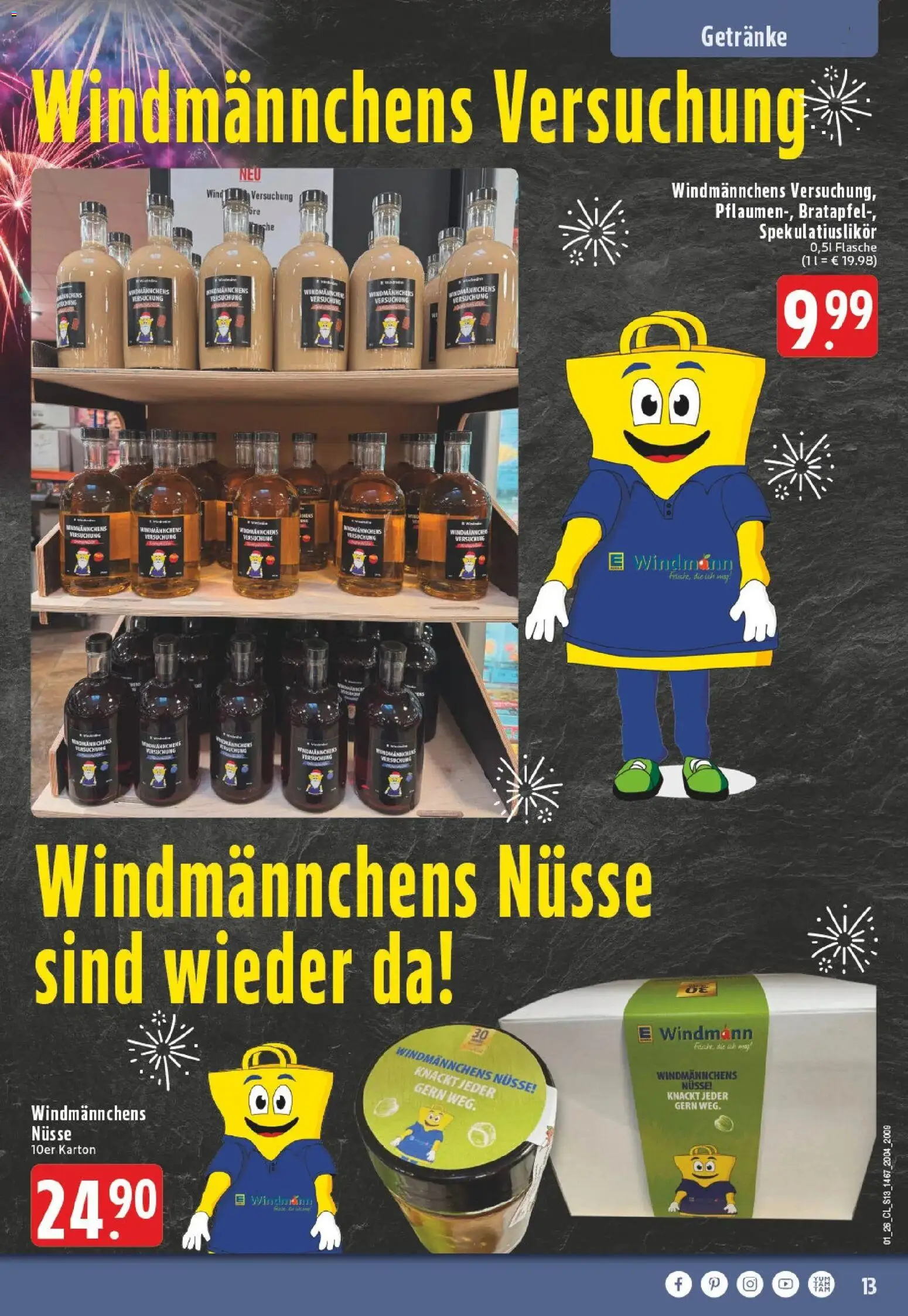 Edeka prospekt Erwitte	 – gültig ab 28.12.2025 | Seite: 13 | Produkte: Nüsse