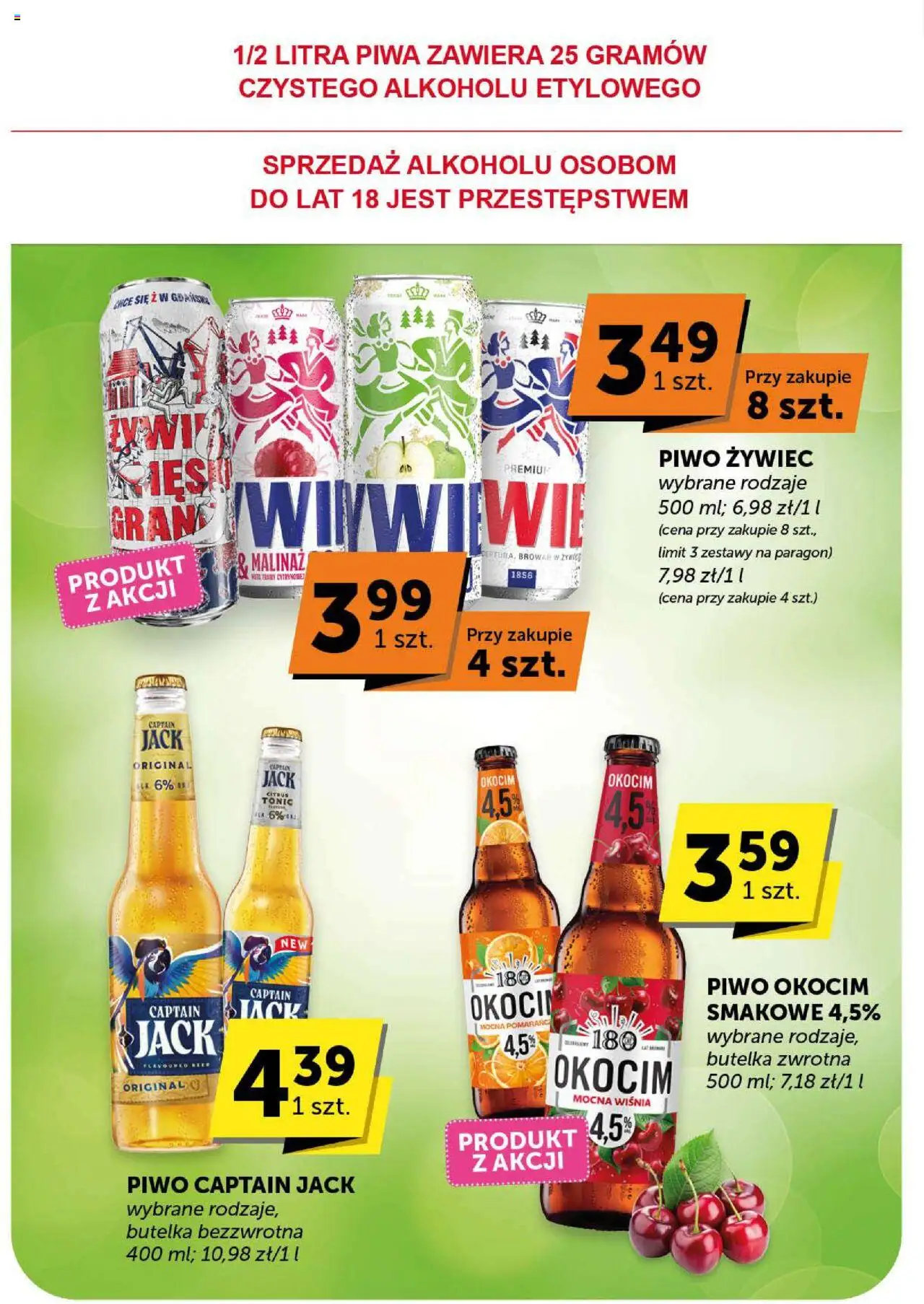 Groszek Gazetka od 21.08.2025 | Strona: 36 | Produkty: Piwo