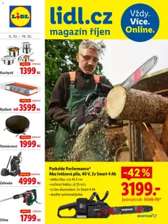 Náhled letáku Lidl magazín od 06.10.2025
