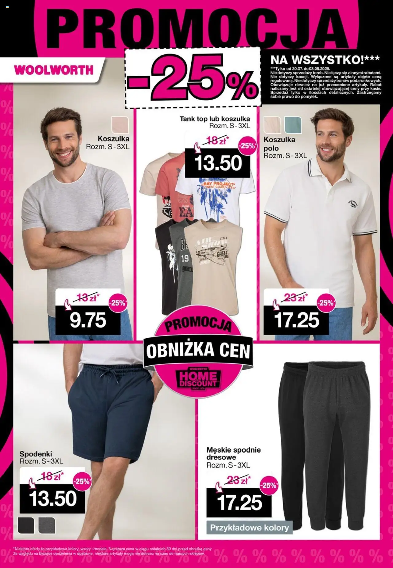 Woolworth Gazetka od 01.08.2025 | Strona: 22 | Produkty: Top, Spodnie, Spodenki