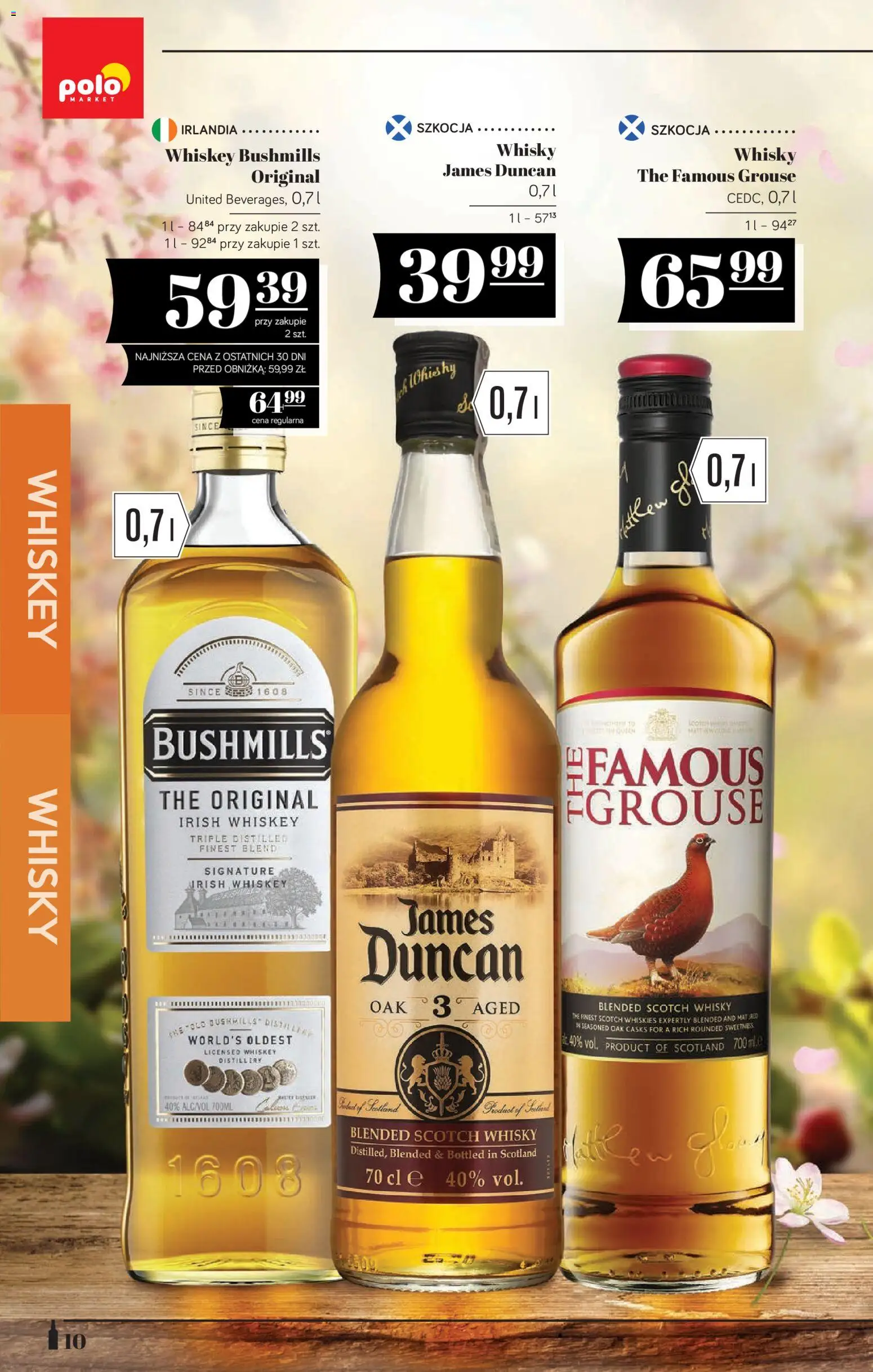 POLOmarket katalog - Alkoholi od 09.04.2026 | Strona: 10 | Produkty: Whisky