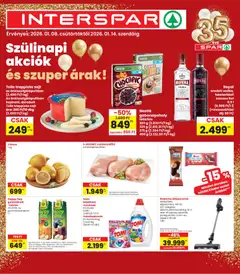 Interspar Akciós újság - amely érvényes a következő dátumtól: 08.01.2026