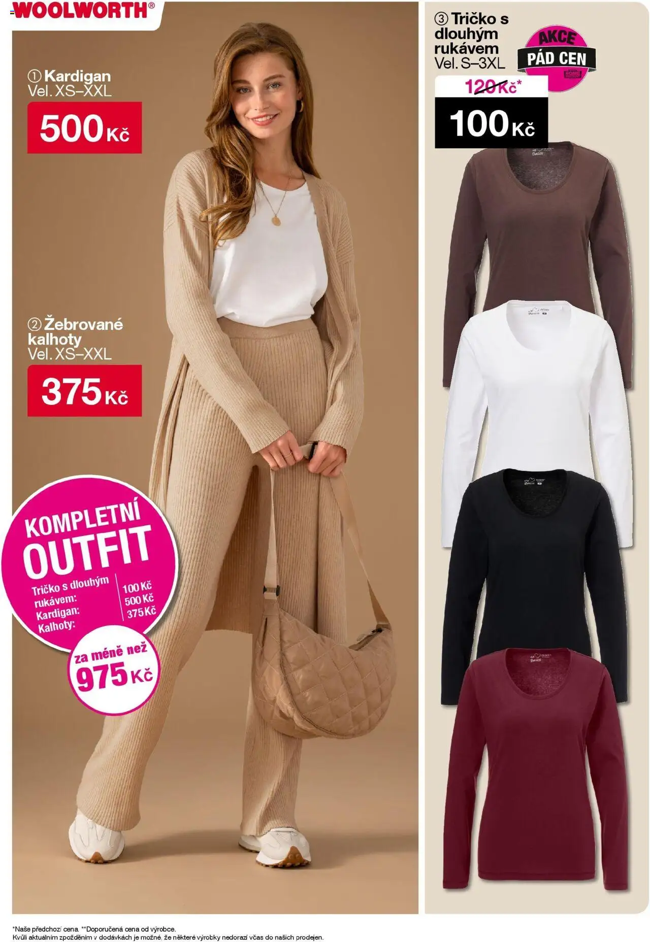 Woolworth leták od 03.10.2025 - akční nabídka | Strana: 4 | Produkty: Tričko, Kalhoty