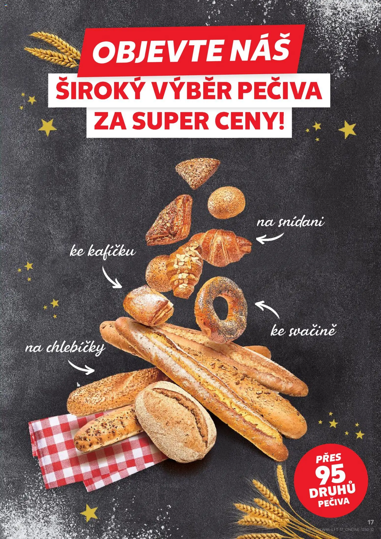 Kaufland leták - Liberec od 12.11.2025 | Strana: 17 | Produkty: Pečivo