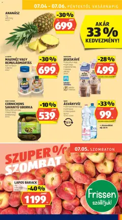 Aldi akciós ujság - amely érvényes a következő dátumtól: 03.07.2025 | Oldal: 51 | Termékek: Remuládmártás, Ananász, Uborka, Majonéz
