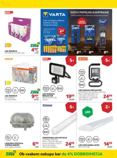 Merkur katalog │ velja od 06.08.2025 | Stran: 23 | Izdelki: Led svetilka, Baterije, Svetilka, Barva