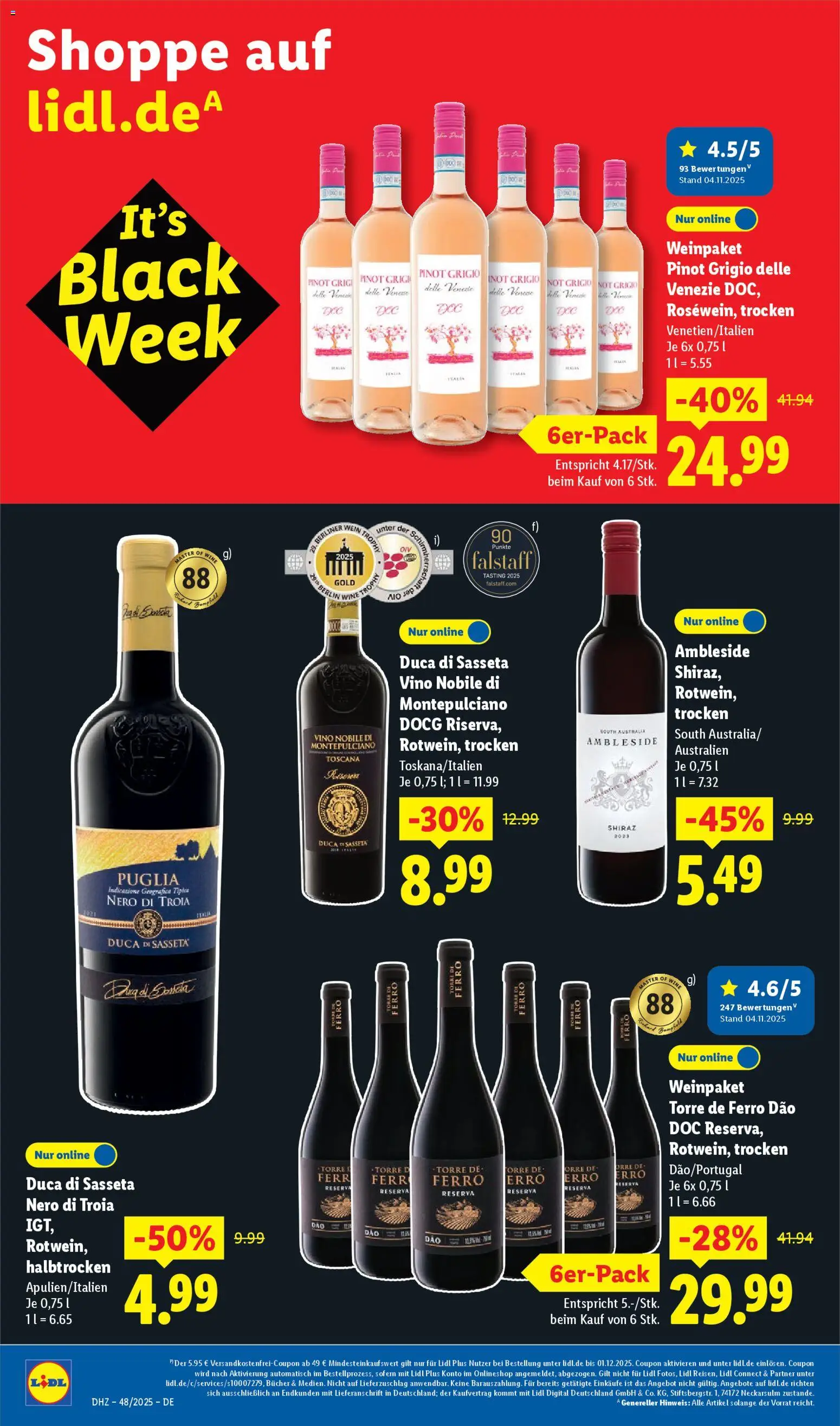 Lidl Prospekt Bestwig – gültig ab 24.11.2025 | Seite: 18 | Produkte: Wein