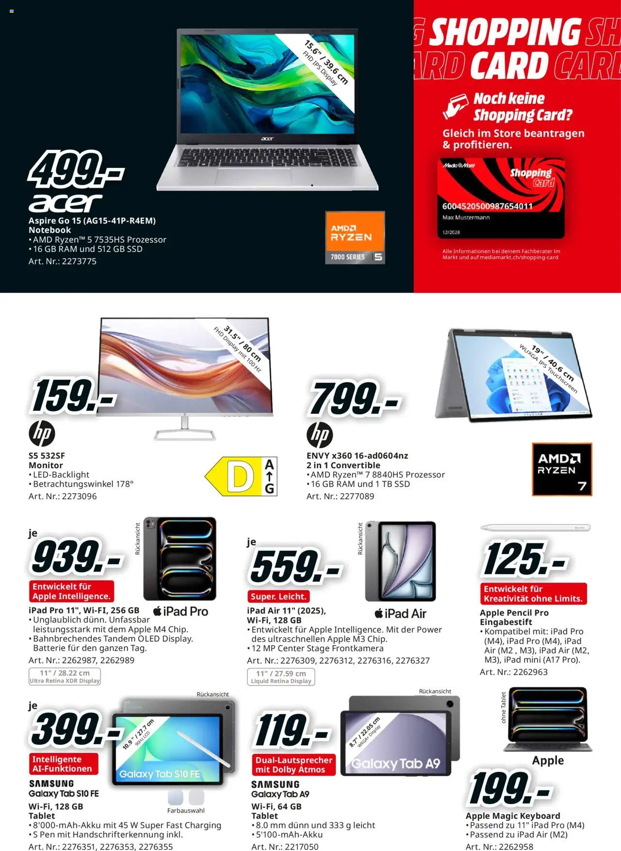 Media Markt Aktionen ab 22.06.2025 | Seite: 12 | Produkte: Batterie, Notebook, Samsung, Ipad