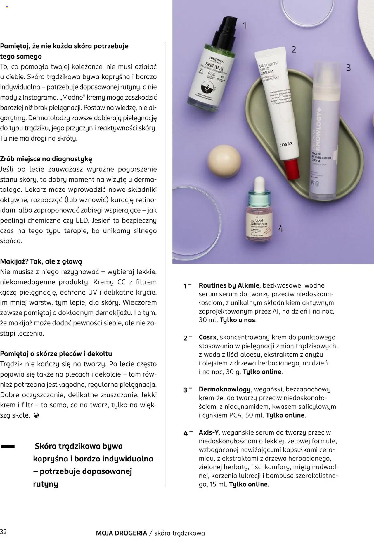 Rossmann Gazetka - Magazyn Moja Drogeria od 10.10.2025 | Strona: 34 | Produkty: Drogeria, Makijaż, Krem, Serum do twarzy