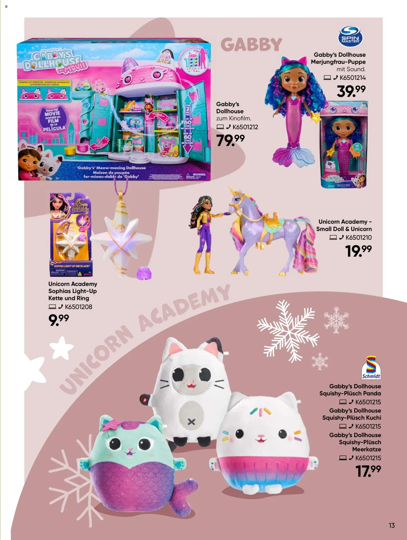 Galeria Karstadt Kaufhof  Weihnachtsmagazin – gültig ab 27.10.2025 | Seite: 13