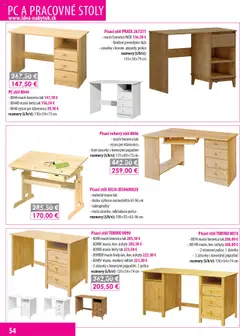 IDEA nábytok leták platný od 01.10.2025 | Strana: 54 | Produkty: Rohový stôl, Stôl, Police, Písací stôl