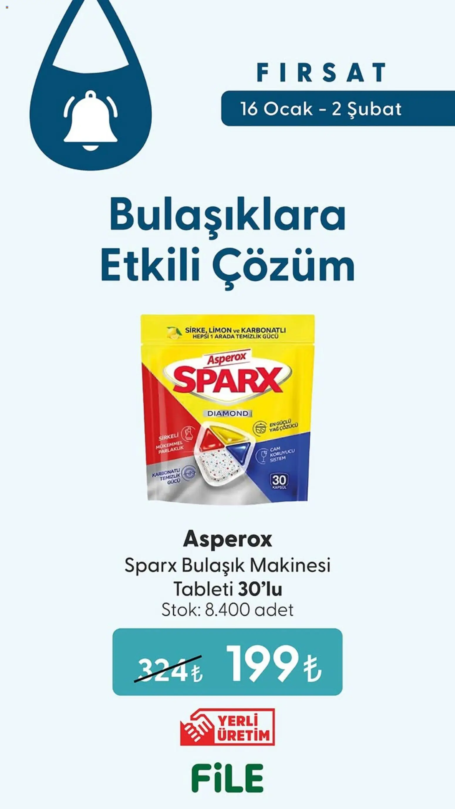 File Market İndirim - 16.01.2026 tarihinden itibaren geçerlidir | Sayfa: 2 | Ürünler: Yağ, Limon, Ocak, Bulaşık makinesi