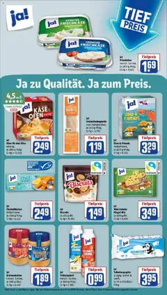 Trinkjoghurt, versch. Sorten, je 500-g-Pckg. ab 19.10.2025 gültig | Seite: 17 | Produkte: Ofen, Baguette, Fischstabchen, Toilettenpapier