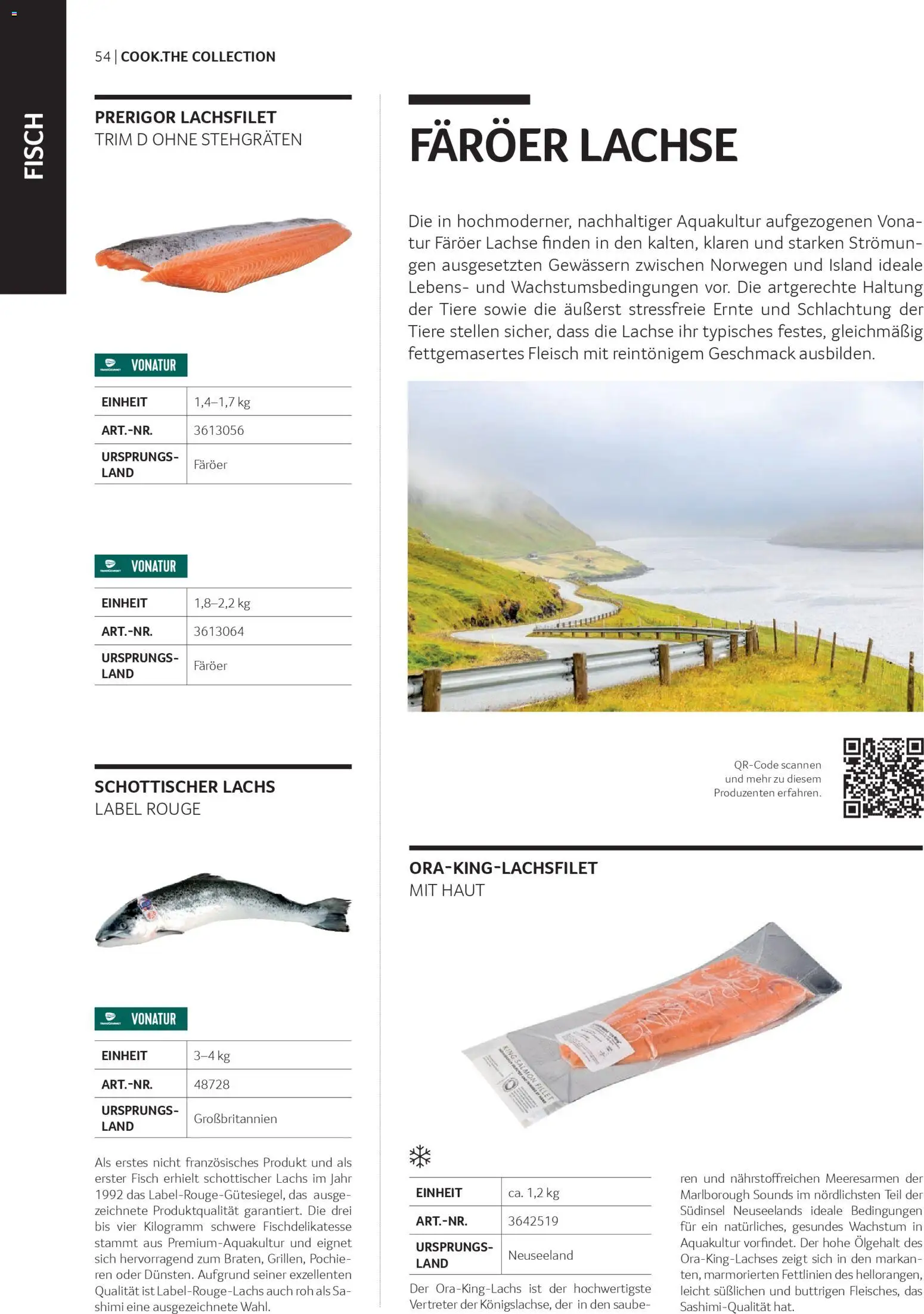 Transgourmet Cook Look-Book gültig ab 08.04.2026 | Seite: 54 | Produkte: Rouge, Fisch