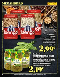 Vista previa Gadis - folleto válido desde el 27.11.2025 | Página: 16 | Productos: Bolsa