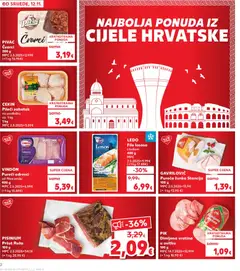 PISINIUM Pršut Ruža, Pršut Ruža 100 g - Pregled kataloga iz trgovine Kaufland, vrijedi od 12.11.2025 | Stranica: 2