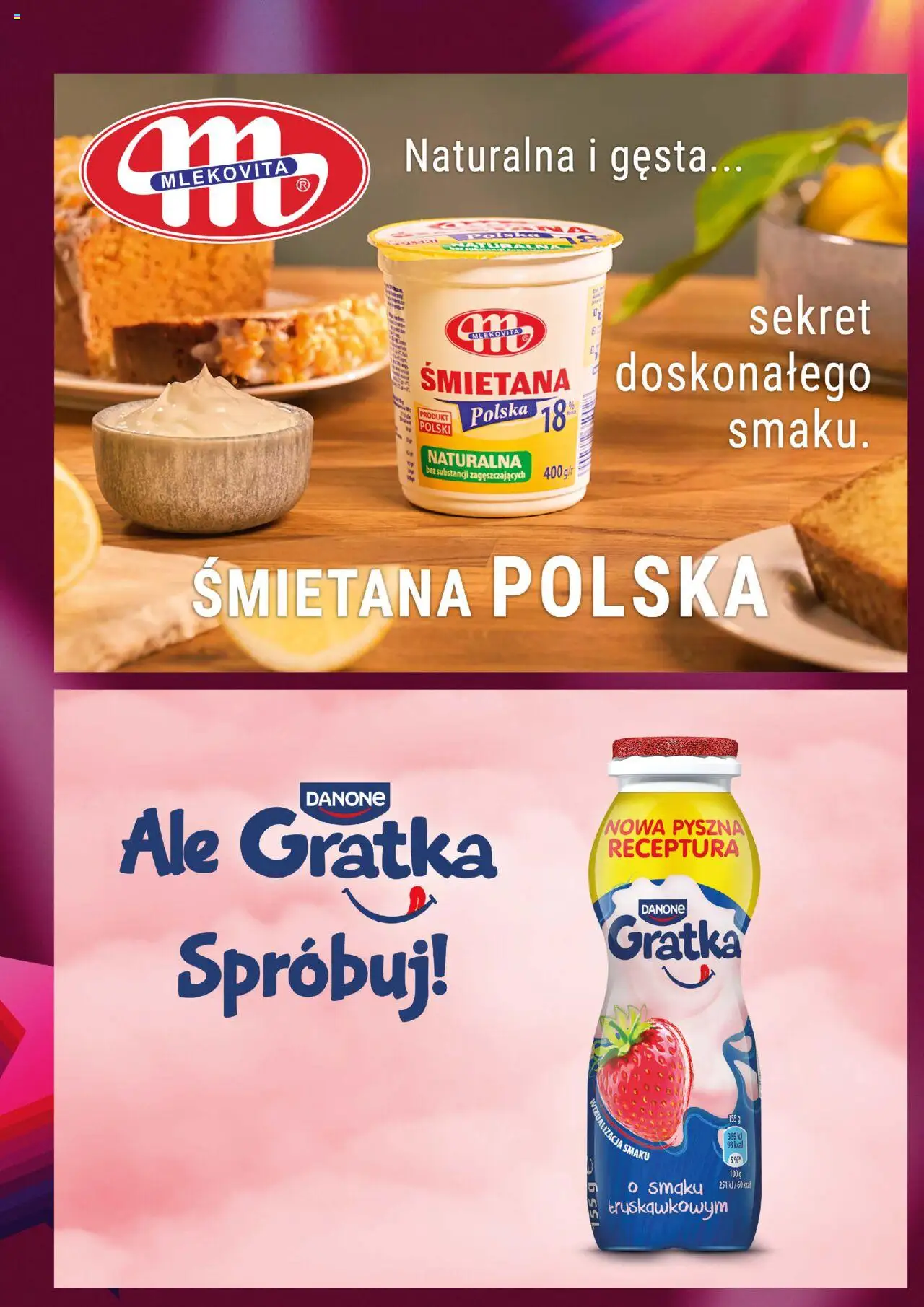 Eurocash Gazetka - Katalog Hity 30-lecia od 01.09.2025 | Strona: 6 | Produkty: Śmietana