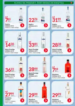 Pogląd oferty "Eurocash Gazetka - Katalog Alkoholowy 12" - ważna od 01.12.2025 | Strona: 8 | Produkty: Soplica wódka, Wódka Stumbras, Wódka