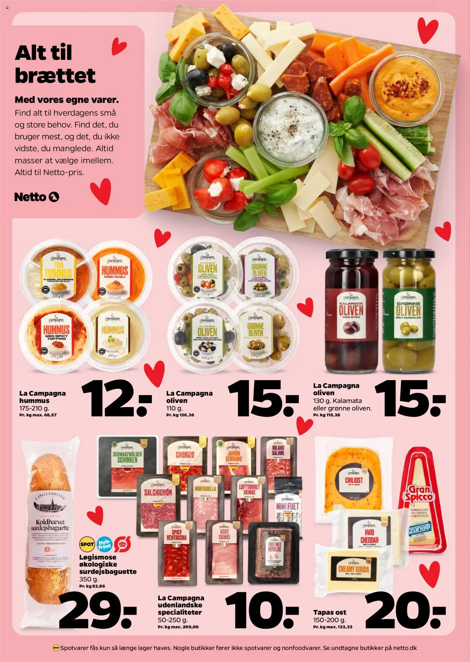 Netto tilbudsavis – gyldig fra 07.02.2026 | Side: 11 | Produkter: Paté, Ost, Cheddar, Mandler