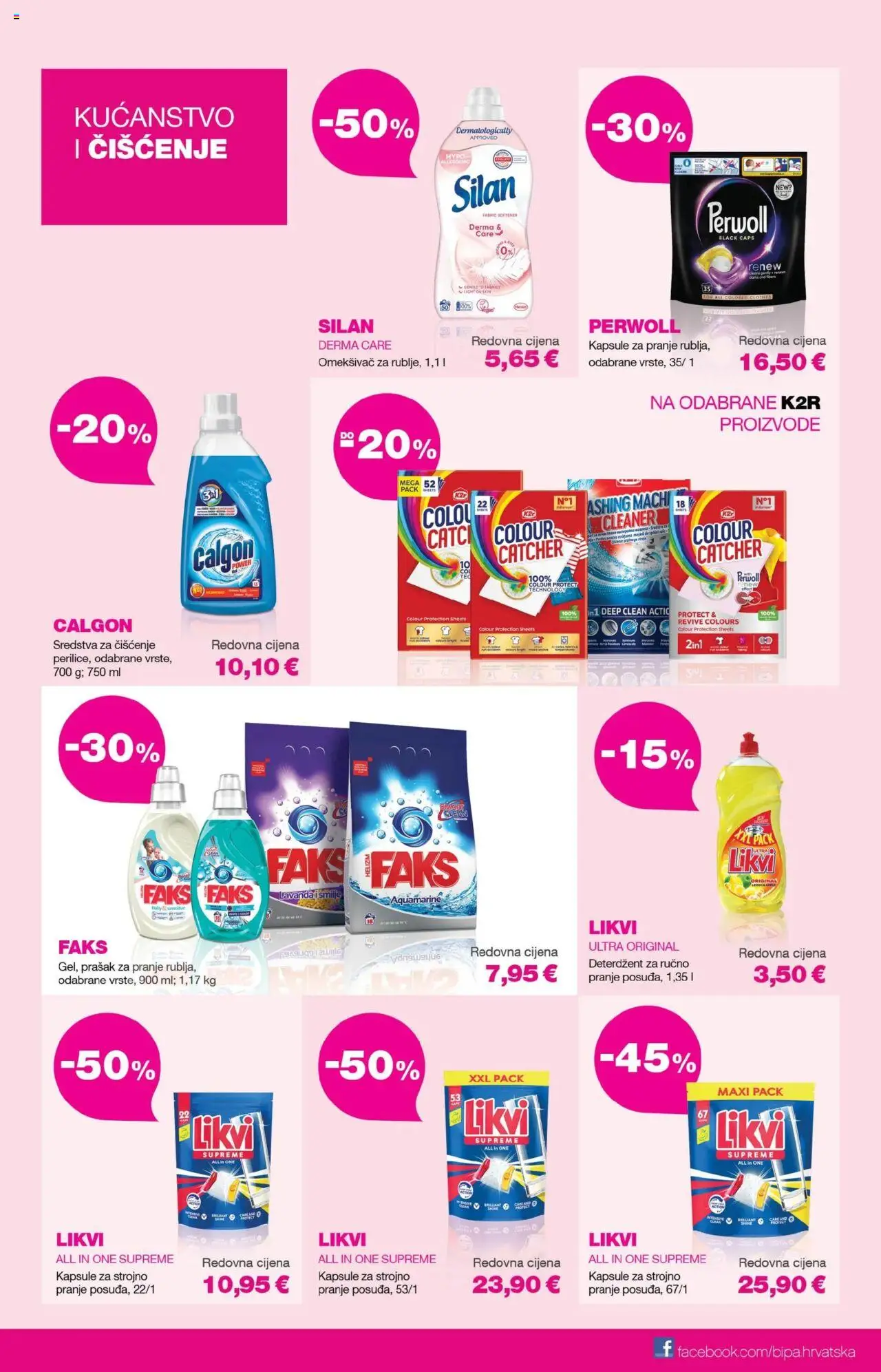 Bipa katalog | vrijedi od 01.07.2025 | Stranica: 7 | Proizvodi: Sredstva za čiščenje, Prašak za pranje, Omekšivač, Deterdžent