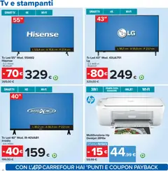 Anteprima del volantino Carrefour volantino Iper - Torino valido a partire dal 21.04.2026 | Pagina: 30 | Prodotti: smart TV, TV, Radio, Stampa