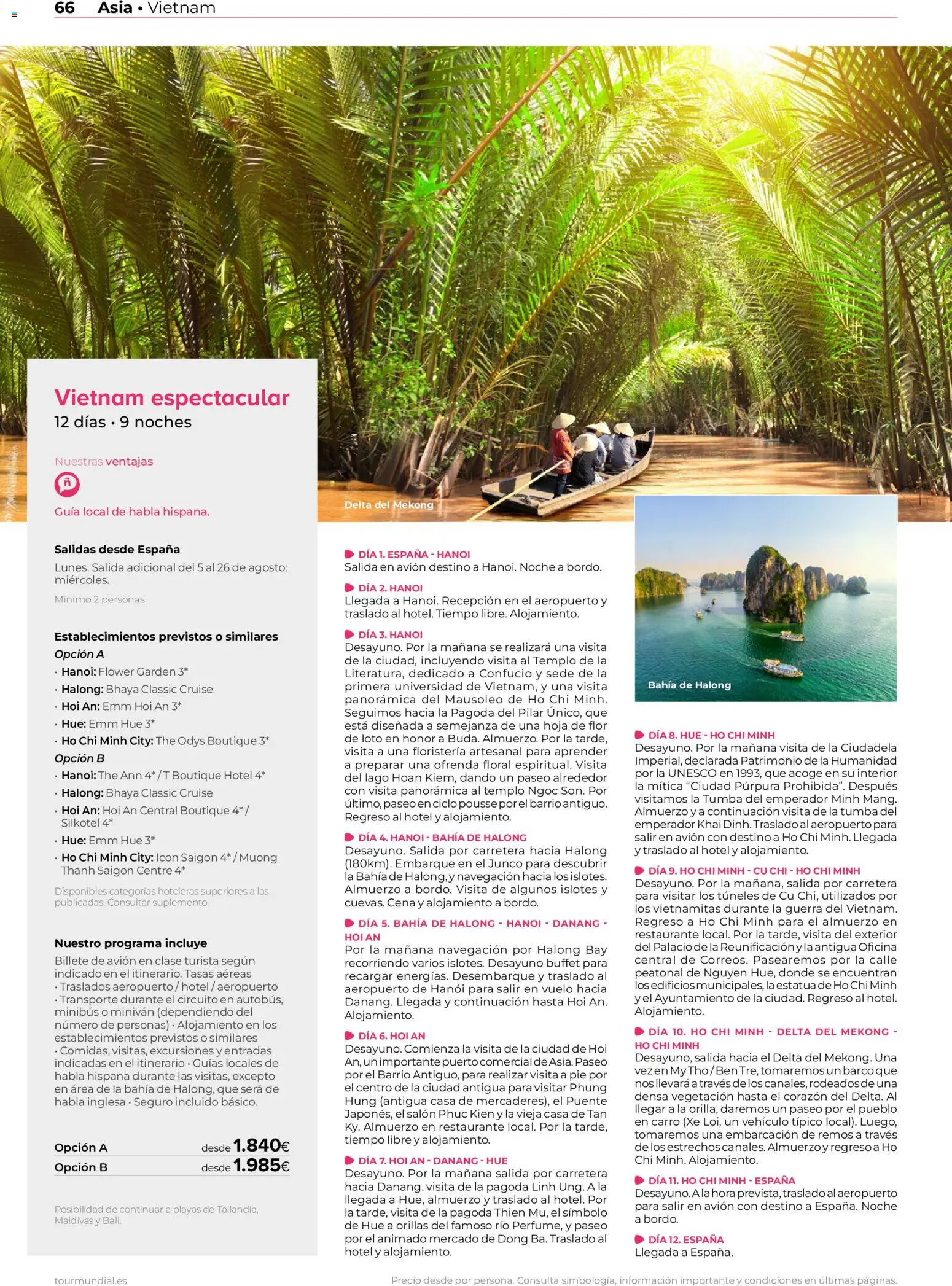 Viajes El Corte Inglés Asia y Oceanía │ válido desde el 01.01.2026 | Página: 66 | Productos: Navegación