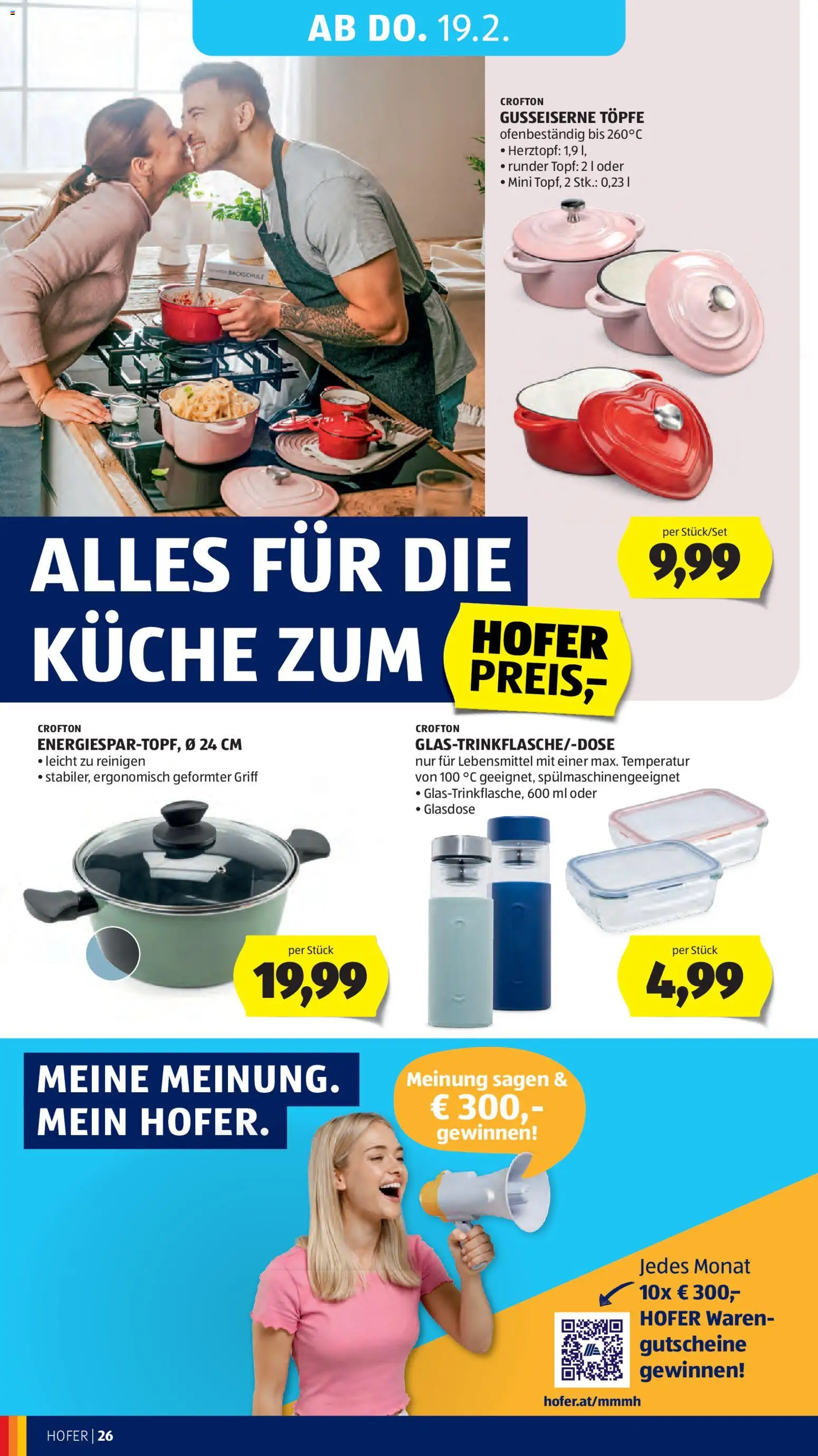 Hofer Flugblatt gültig ab 13.02.2026 | Seite: 30 | Produkte: Libacomb