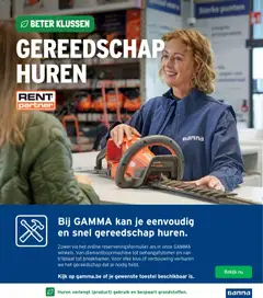 GAMMA folder - Voorbeeld van een folder van GAMMA, geldig van 11.03.2026 | Pagina: 27 | Producten: Kan