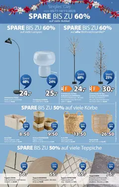 JYSK  Angebote ab 05.11.2025 gültig | Seite: 3 | Produkte: Korb, Teppich