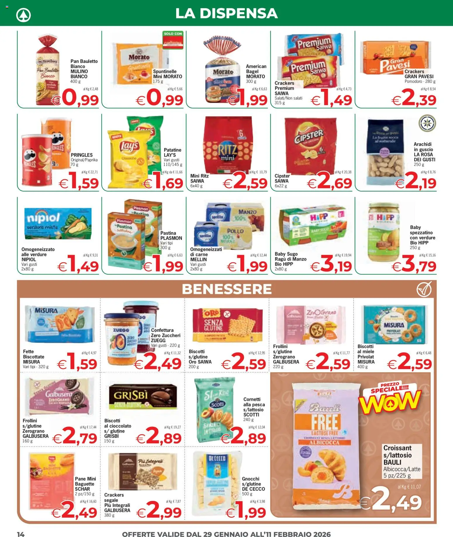 Volantino Eurospar del 29.01.2026 | Pagina: 14